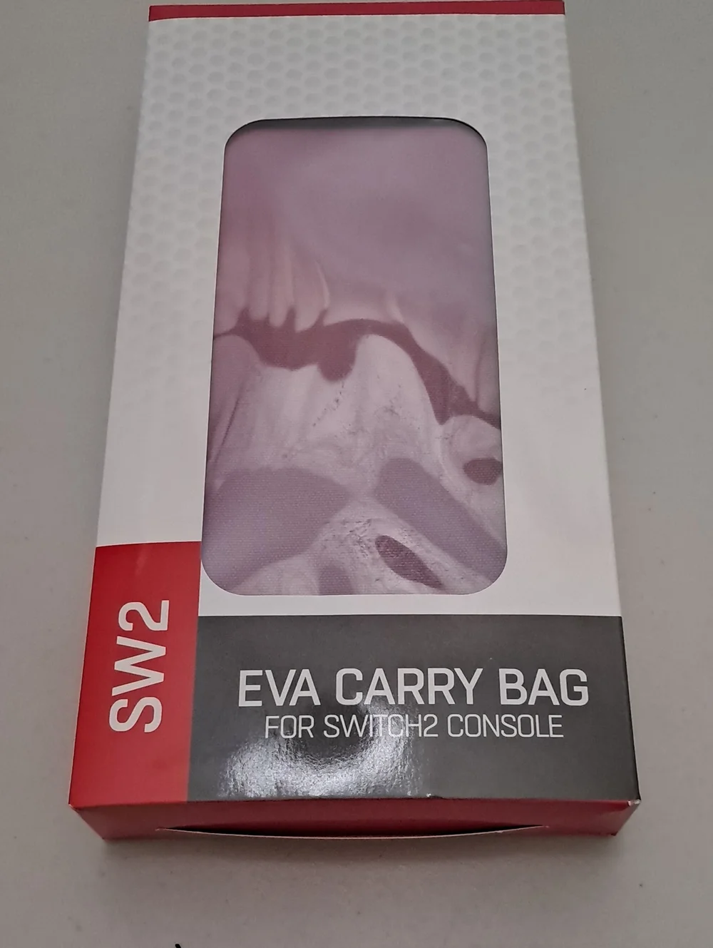 EVA Carry Bag for Switch2 Console - Pink/Purple